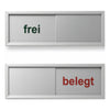 Frei Besetzt Anzeige Mölln klein - Schild 55 x 155 mm