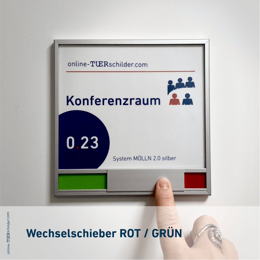 Frei besetzt Schild Mölln 2.05