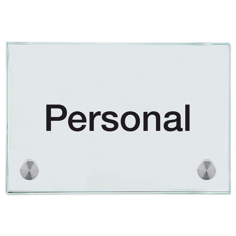 Praxisschilder aus Glas Personal 4