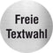 Piktogramme Freie Textwahl Edelstahl 1