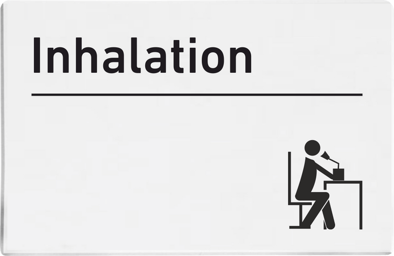 Praxisschilder Inhalation 1
