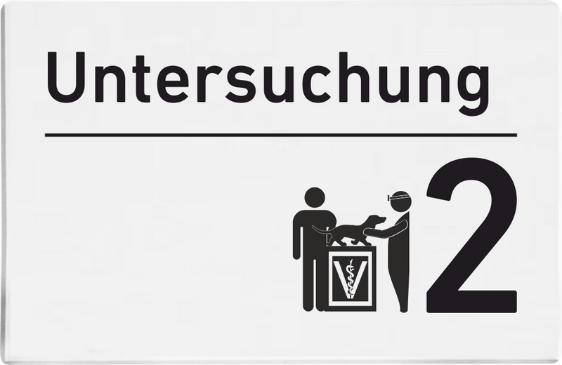 Praxisschilder  Untersuchung 2 1