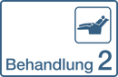 Praxisschilder aus Acryl oder Folie Behandlung 2 zum Kleben Praxisschild Behandlung 2 7