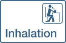 Praxisschilder aus Acryl oder Folie Inhalation zum Kleben Praxisschild Inhalation  Folienaufkleber 