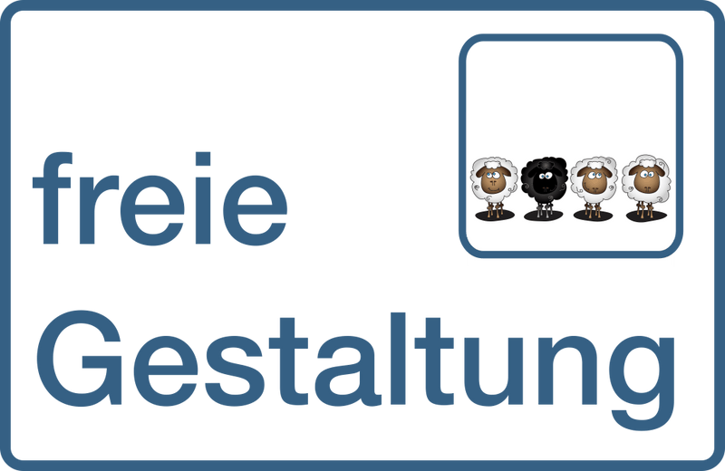 Praxisschild aus Acrylglas / Folie Freie Gestaltung zum Kleben Praxisschilder