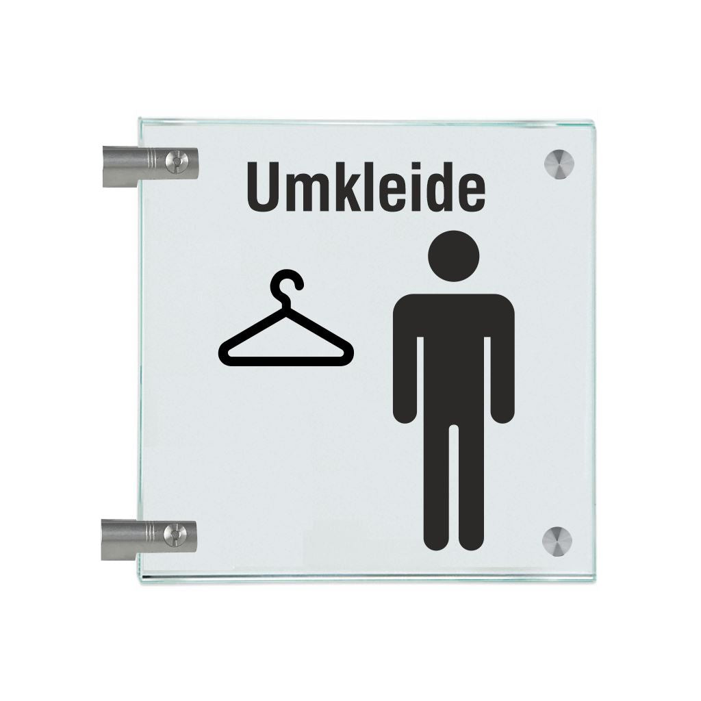 Fahnenschilder Umkleide Herren 1