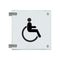 Fahnenschild Behindertengerechtes WC 1