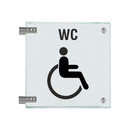 Fahnenschilder Behintertengerechtes WC 1