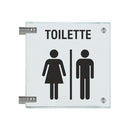Fahnenschilder Toiletten 1
