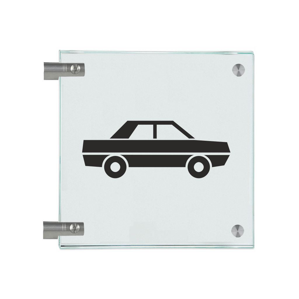 Fahnenschilder Tiefgarage 1