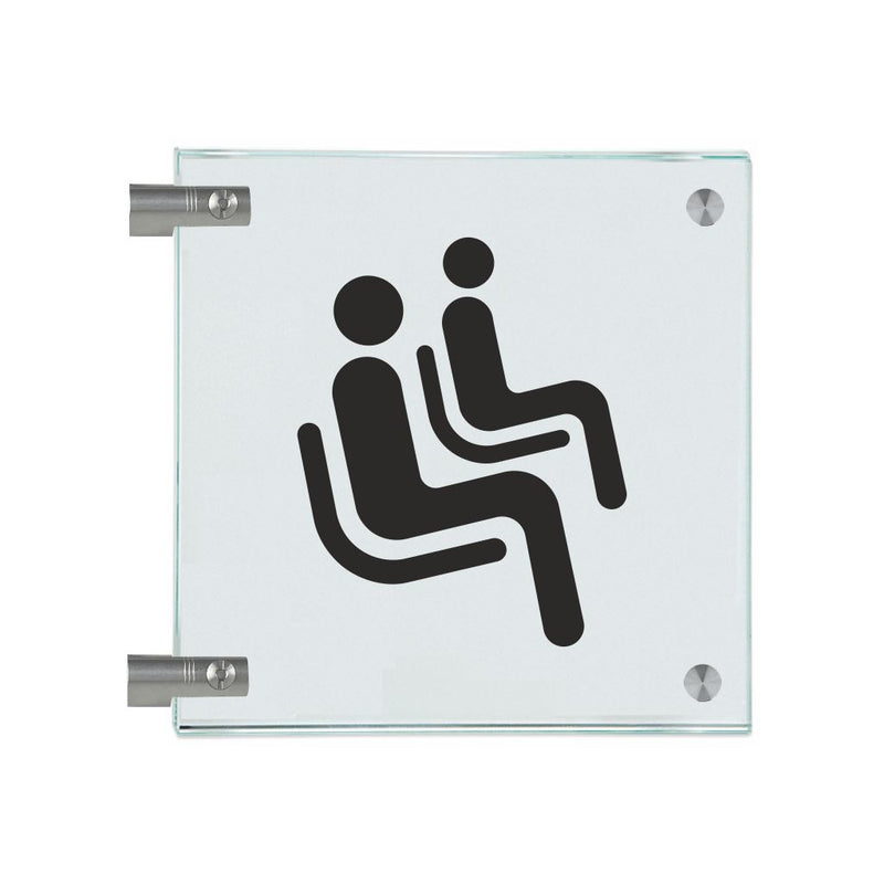 Fahnenschilder Wartezimmer 1