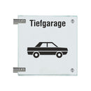 Fahnenschilder Tiefgarage 1
