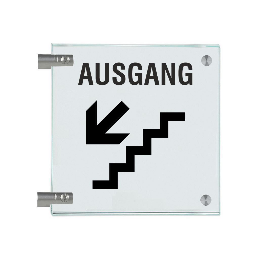Fahnenschilder Ausgang Piktogramm 1