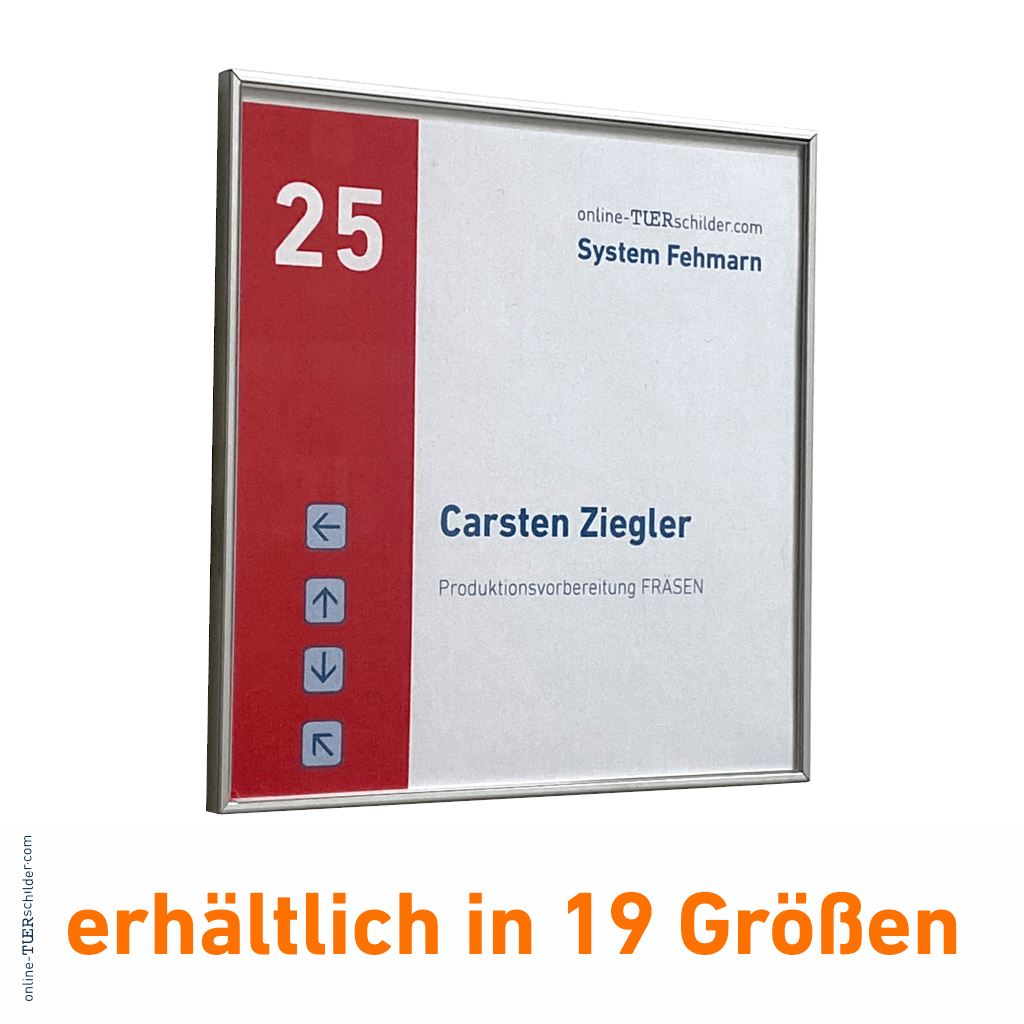 Infoschild Fehmarn - Braille/Taktil Schrift möglich
