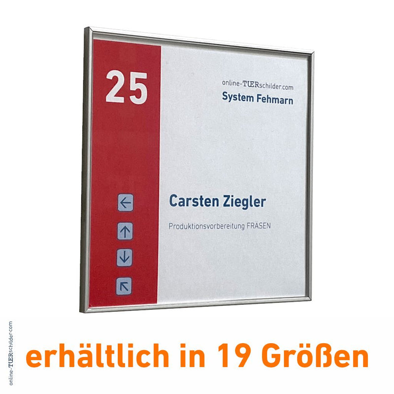 Infoschild Fehmarn - Braille/Taktil Schrift möglich