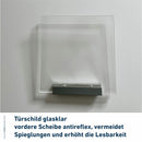 Türschilder Lübeck für Ihr Büro - mit Scheiben aus Acrylglas in verschiedenen Farben 11