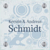 Namensschild  Background Grafik personalisiert