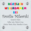 Namensschilder Milewski - Ihr Türschild personalisiert