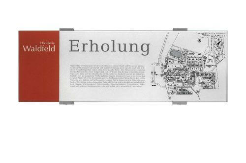 Wegweiser / Türschilder Vollerwiek 9