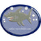 Türschild aus Keramik lachender Hai personalisiert Türschild Keramik Ein lachender Hai  Hellblau 
