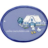 Familienschild aus Keramik Bauernhaus mit Enten Größe 19 x 14,5 cm (BxH) personalisiert