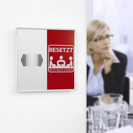 Frei besetzt Schild Siek - großer Schieber Türschild Frei besetzt Schild Siek online-tuerschilder.com 