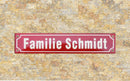 Emailleschilder Mini-Straßenschild 3