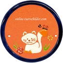 Katze mit Ball  Terracotta 